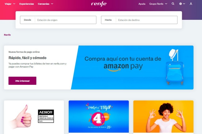 Renfe-Amazon Pay