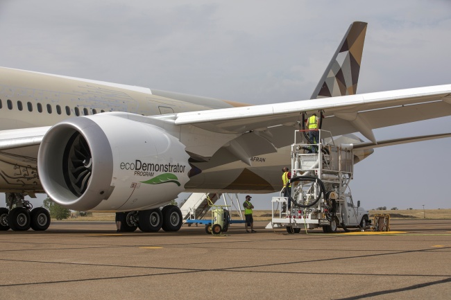 Boeing-Etihad ecoDemonstrator 2020