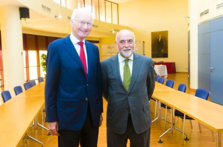 Holger Benicke, a la izquierda de la imagen, y Antonio Carrillo.