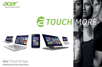 Acer Touch Type Portfolio