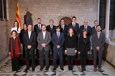 Foto oficial del nou Govern