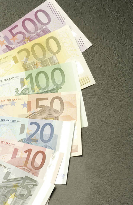 Billetes de euros