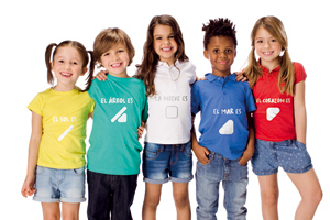Camisetas de colores para daltónicos