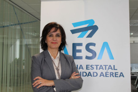 Drones AESA Directora de AESA, Isabel Maestre
