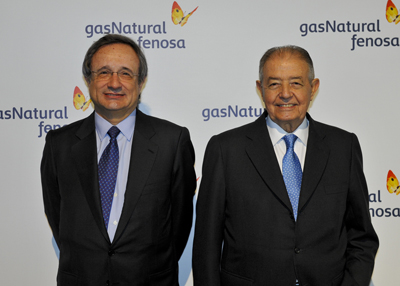 El presidente y el consejero delegado de Gas Natural Fenosa