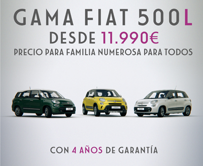 Emailing Modelo Spot Fiat 500L Living