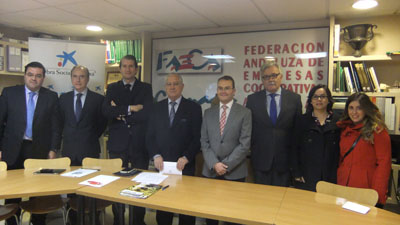 Faeca-Granada y la Caixa firman un convenio