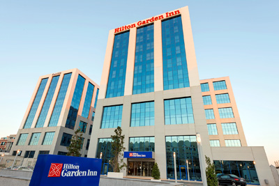 Fachada Hilton Garden Inn Sevilla