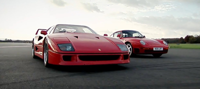 Ferrari F40 y Porsche 959