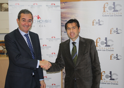 Firma Acuerdo FCLC y Proyecto Hombre
