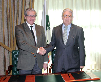 Firma del convenio