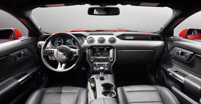 Interior del Ford Mustang GT
