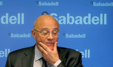Josep Oliu, presidente del Banco Sabadell