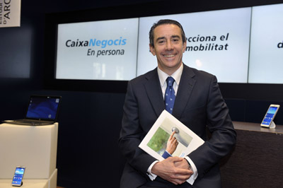 Juan Antonio Alcaraz, director general de Negocio de CaixaBank.