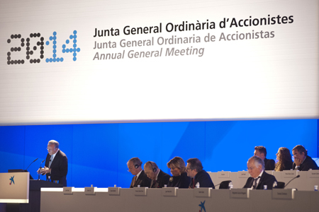 Junta General de CaixaBank 2014