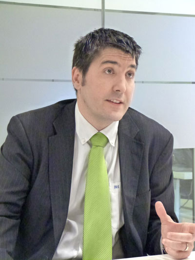 Manuel Martínez, director financiero de Grupo Olivé