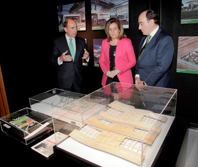 Maqueta del futuro Campus Iberdrola